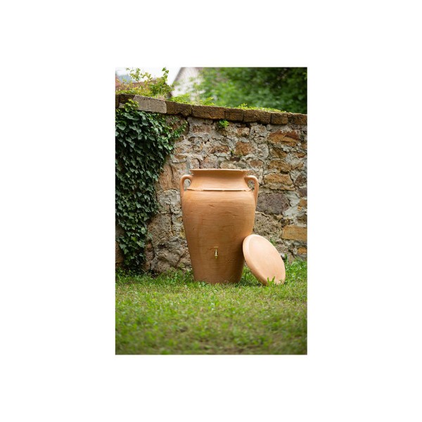 Regentonne Amphore Helena 300 Liter terra antik